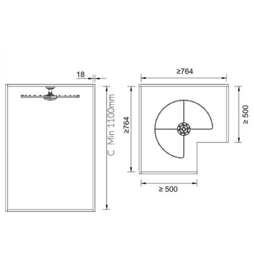 Giá treo quần áo GrandX XM.270A - 3