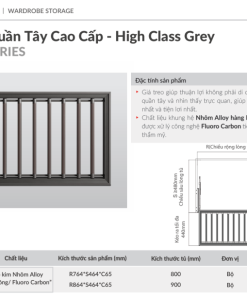 Giá treo quần tây GrandX XM.90B - 11