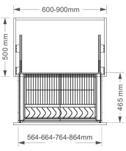 Giá xoong nồi GrandX XP.70S - 9