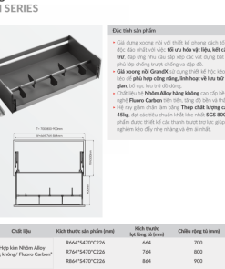 Giá xoong nồi GrandX XP.70T - 12 Giá xoong nồi GrandX XP.70T - 11
