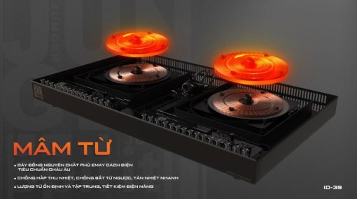 Bếp từ đôi Junger ID-39 - 15