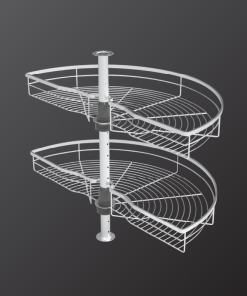 Kệ góc mâm xoay 1/2 GrandX XC.180.80S - 14 Kệ góc mâm xoay 1/2 GrandX XC.180.80S - 13