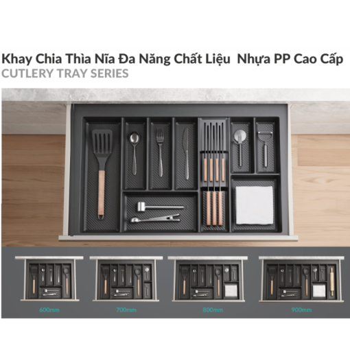 Khay chia thìa nĩa GrandX XT.P800 - 7