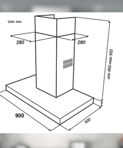 MÁY HÚT MÙI CHỮ T SPELIER SP-110DC90 - 17