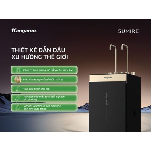 Máy lọc nước RO Hydrogen ion kiềm Kangaroo KGHC12A2 - 11