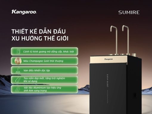 Máy lọc nước RO Hydrogen ion kiềm Kangaroo KGHC12A3 - 7