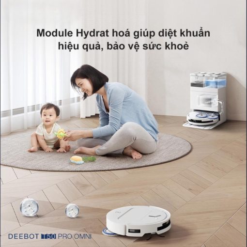 ROBOT HÚT BỤI ECOVACS T50 PRO OMNI - 41
