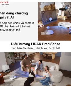ROBOT HÚT BỤI LAU NHÀ ROBOROCK Q REVO CURV - 75