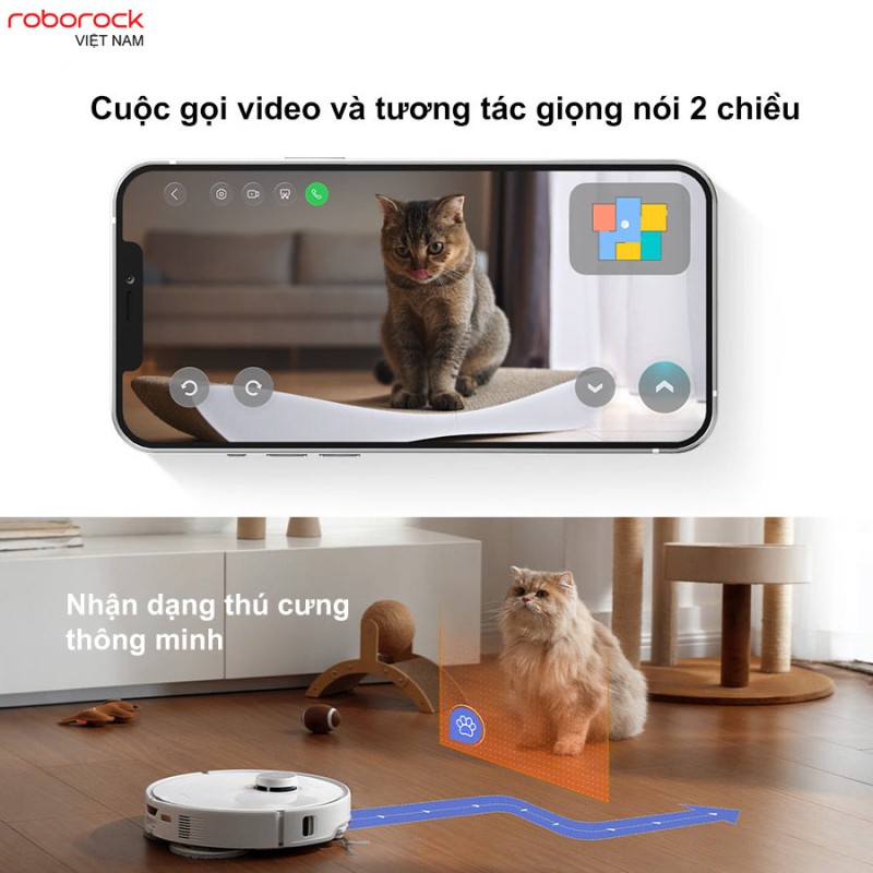 ROBOT HÚT BỤI LAU NHÀ ROBOROCK Q REVO CURV