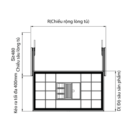 Ngăn kéo đồ trang sức GrandX XM.80C - 3