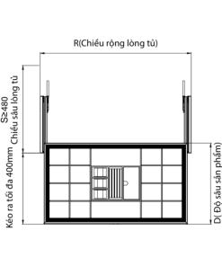 Ngăn kéo đồ trang sức GrandX XM.90C - 10 Ngăn kéo đồ trang sức GrandX XM.90C - 9
