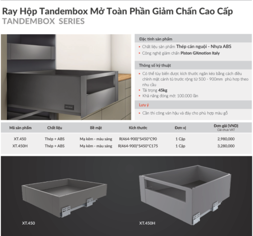 Ray hộp GrandX XT.450 - 3