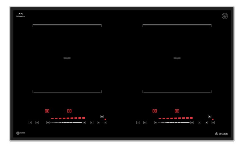 BẾP TỪ ĐÔI SPELIER STL 520S PLUS