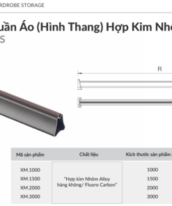 Thanh treo quần áo GrandX XM.1500 - 10 Thanh treo quần áo GrandX XM.1500 - 9