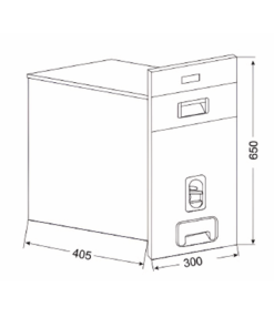 Thùng gạo âm tủ GrandX XR.G301M - 7