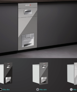 Thùng gạo âm tủ GrandX XR.G302B - 13