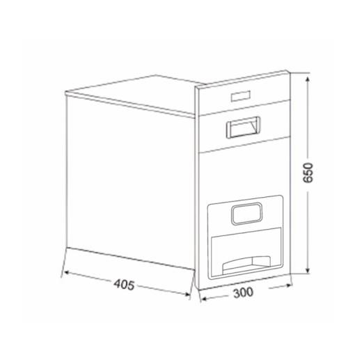 Thùng gạo âm tủ GrandX XR.G302M - 5