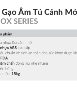 Thùng gạo âm tủ GrandX XR.P17 - 8 Thùng gạo âm tủ GrandX XR.P17 - 7