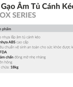 Thùng gạo âm tủ GrandX XR.P24 - 8 Thùng gạo âm tủ GrandX XR.P24 - 7