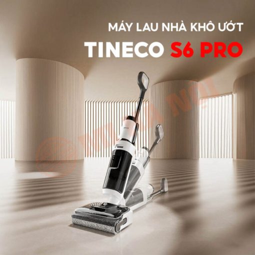 MÁY LAU NHÀ KHÔ ƯỚT CẦM TAY TINECO FLOOR ONE STRETCH S6 PRO-HÀNG CHÍNH HÃNG - 1