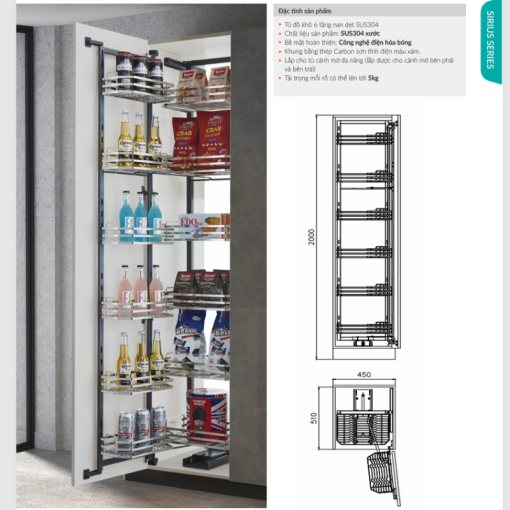 Tủ đồ khô GrandX XPR.450S - 3