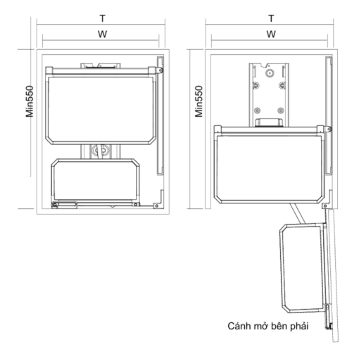 Tủ đồ khô GrandX XPR.450T - 5