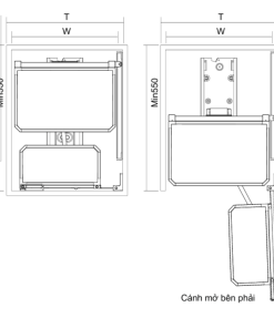 Tủ đồ khô GrandX XPR.600T - 14 Tủ đồ khô GrandX XPR.600T - 13