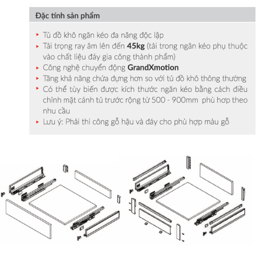 Tủ đồ khô GrandX XPR.B550 - 3