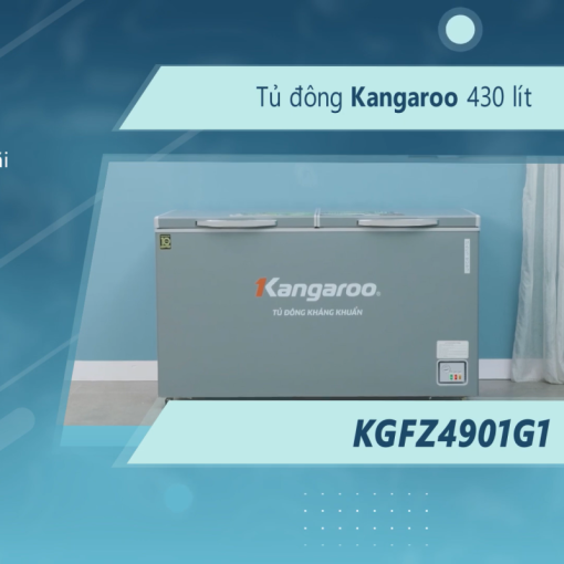 Tủ đông Inverter Kangaroo KGFZ490IG1 - 5