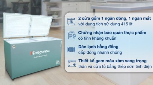 Tủ đông Kangaroo KG415G2D - 11