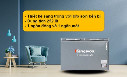 Tủ đông Kangaroo KGFZ318NG2 - 7