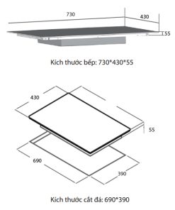 BẾP TỪ ĐÔI SPELIER STL 520S PLUS - 5