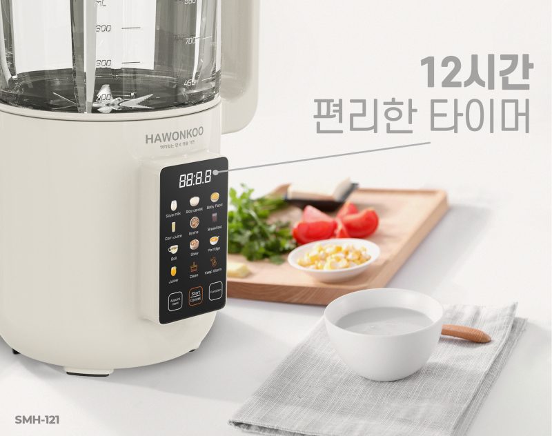 Máy làm sữa hạt HAWONKOO SMH-121 - 62 Máy làm sữa hạt HAWONKOO SMH-121