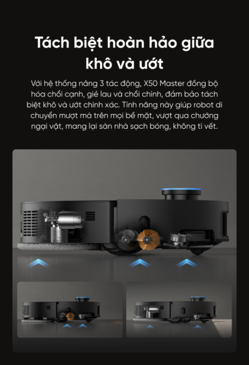 ROBOT HÚT BỤI LAU NHÀ DREAME X50 MASTER - 25