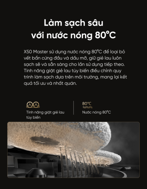 ROBOT HÚT BỤI LAU NHÀ DREAME X50 MASTER - 31