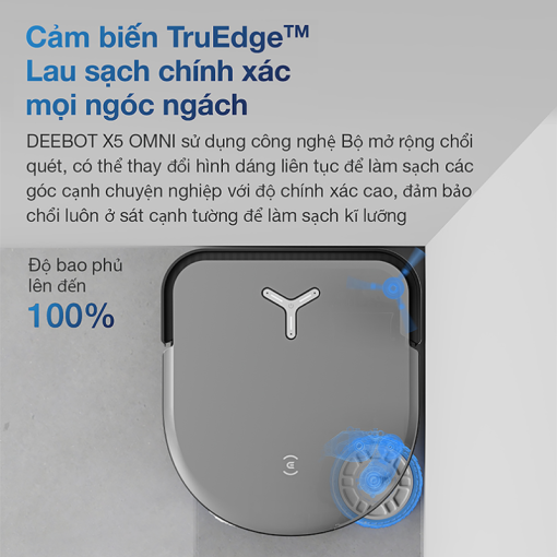 ROBOT HÚT BỤI LAU NHÀ ECOVACS DEEBOT X5 PRO OMNI - 21