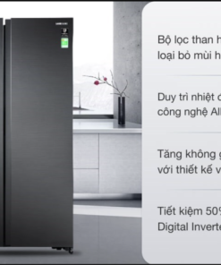TỦ LẠNH SAMSUNG INVERTER SIDE BY SIDE RS64R5301B4/SV