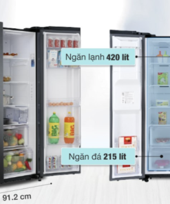 TỦ LẠNH SAMSUNG INVERTER SIDE BY SIDE RS64R5301B4/SV - 23