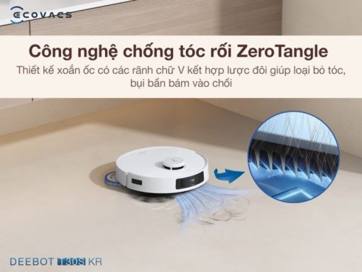 ROBOT HÚT BỤI LAU NHÀ ECOVACS DEEBOT T30S KR - 9