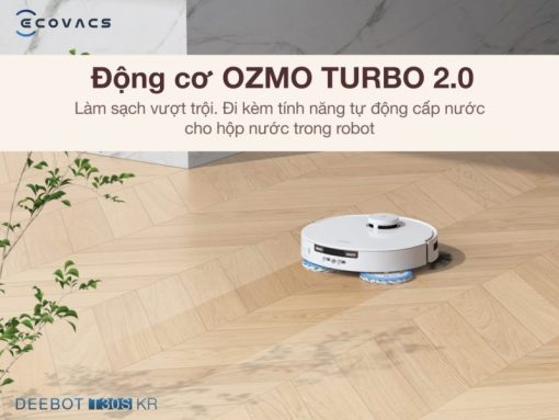 ROBOT HÚT BỤI LAU NHÀ ECOVACS DEEBOT T30S KR - 11