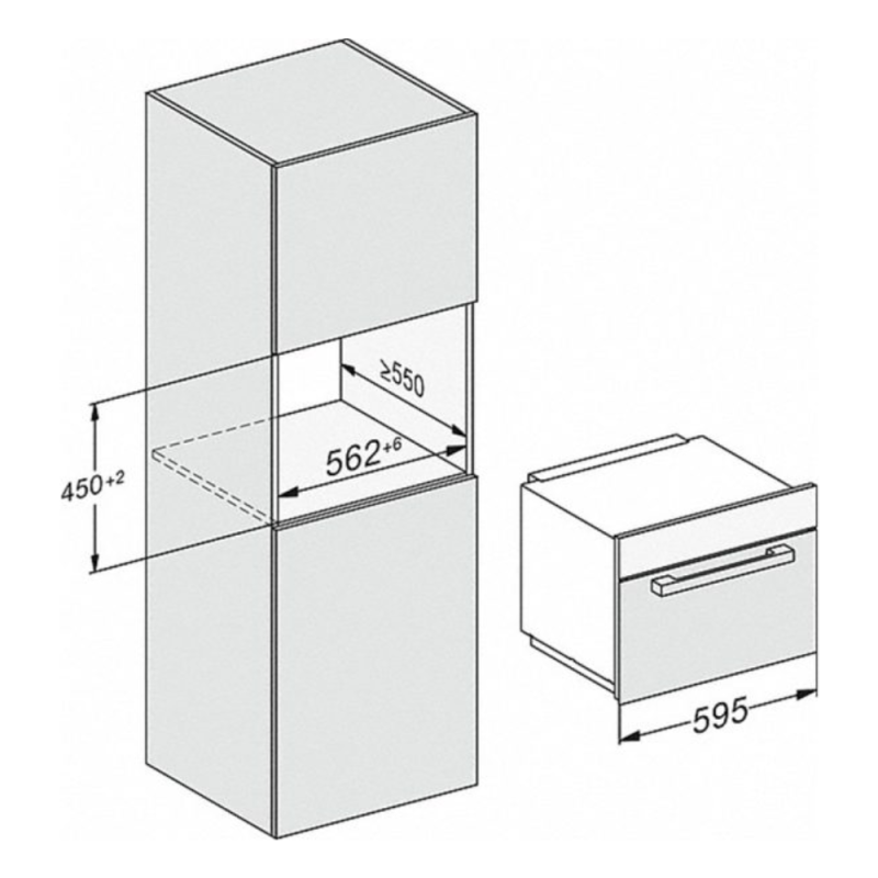 Lò vi sóng kết hợp nướng MIELE M 7240 TC - 16 Lò vi sóng kết hợp nướng MIELE M 7240 TC