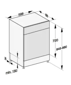 Máy rửa bát MIELE G 7130 SC Front AutoDos