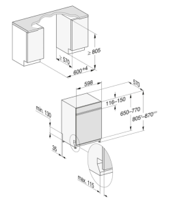 Máy rửa bát MIELE G 7131 SCI CLST AutoDos - 8 Máy rửa bát MIELE G 7131 SCI CLST AutoDos