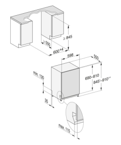 Máy rửa bát MIELE G 7197 SCVI XXL - 6 Máy rửa bát MIELE G 7197 SCVI XXL