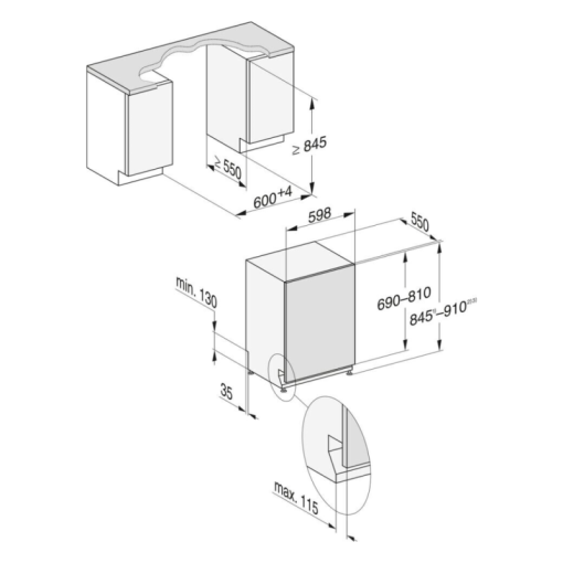 Máy rửa bát MIELE G 7197 SCVI XXL