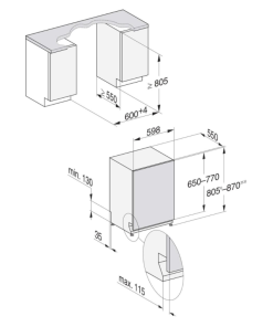 Máy rửa bát MIELE G 7650 SCVi AutoDos