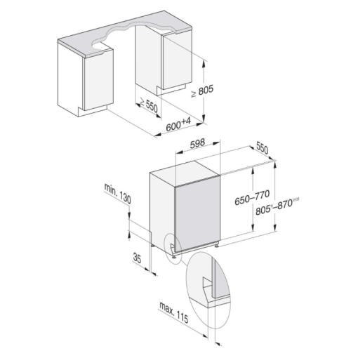 Máy rửa bát MIELE G 7650 SCVi AutoDos
