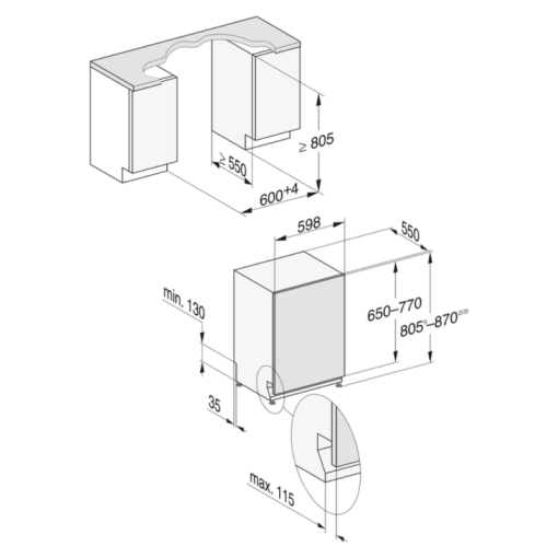Máy rửa bát MIELE G 7790 SCVi AutoDos K2O