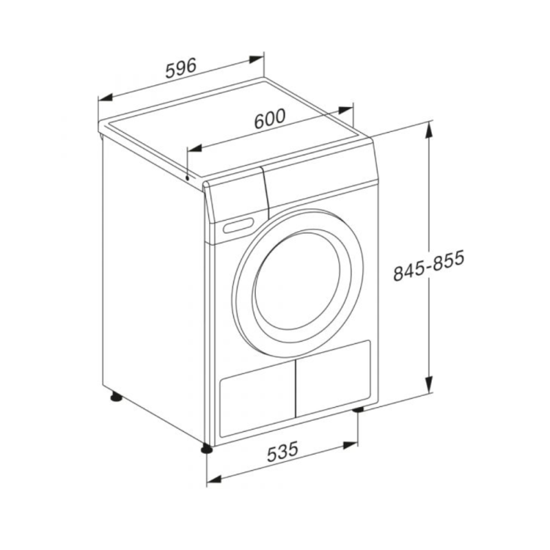 Máy sấy MIELE TCR780WP Eco Steam - 12 Máy sấy MIELE TCR780WP Eco Steam