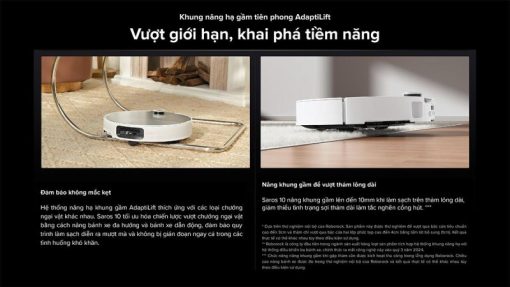 ROBOT HÚT BỤI LAU NHÀ ROBOROCK SAROS 10 - 29